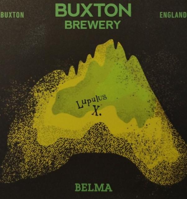 Lupulus X. Belma 5.4%, Buxton Brewery, England