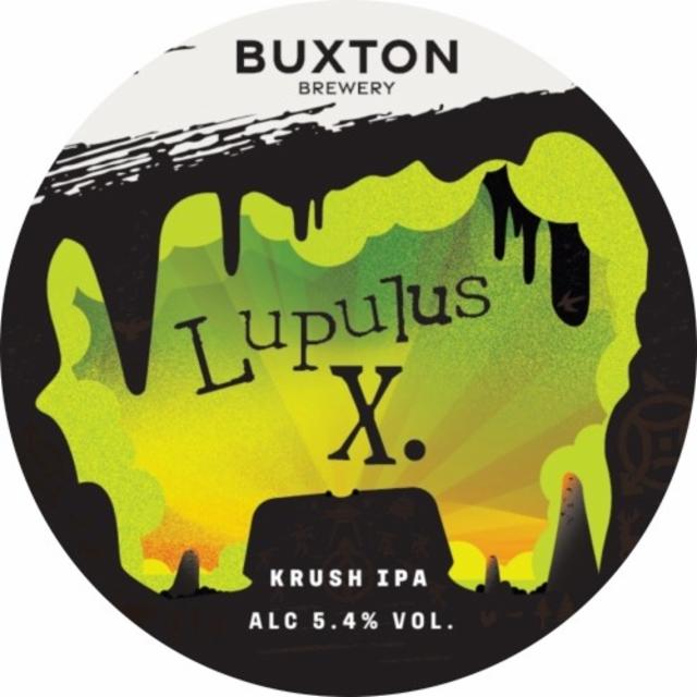 Lupulus X. Krush 5.4%, Buxton Brewery, England