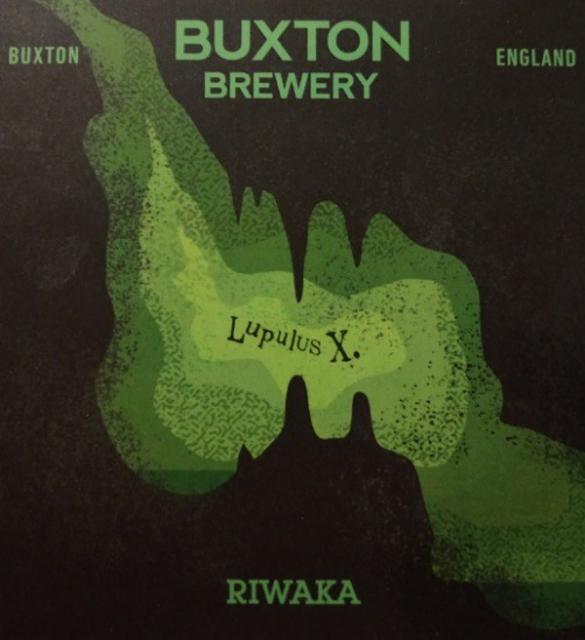 Lupulus X. Riwaka 5.4%, Buxton Brewery, England