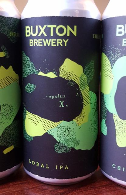 Lupulus X. Loral IPA 5.4%, Buxton Brewery, England