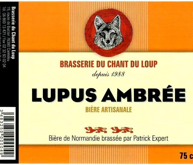 Lupus Ambrée, Brasserie Du Chant Du Loup [Closed]