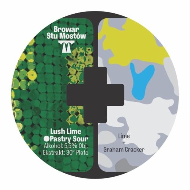 Lush Lime 5.5%, Browar Stu Mostów, Poland