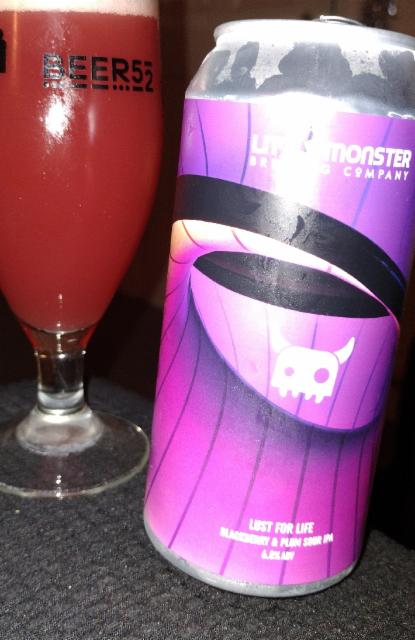 lust for life 6.8%, Little Monster Brewing Co., England