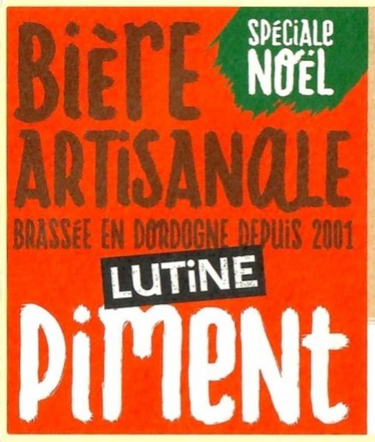 La Lutine Piment 5.0%, Brasserie La Lutine, France