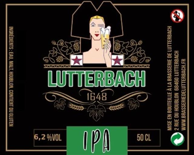 Lutterbach IPA 6.2%, Brasserie De Lutterbach, France