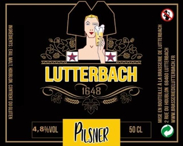 Lutterbach Pilsner 4.8%, Brasserie De Lutterbach, France