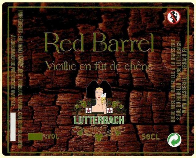 Lutterbach Red Barrel 9.5%, Brasserie De Lutterbach, France