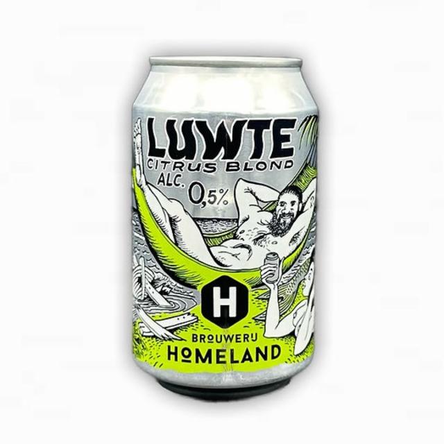 Luwte Citrus Blond 0.5%, Brouwerij Homeland, Netherlands