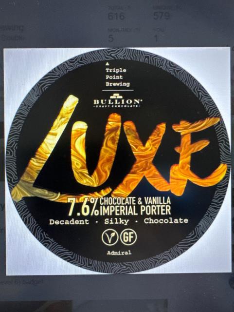 Luxe, Triple Point Brewing
