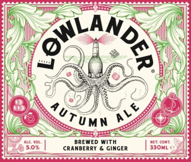 Autumn Ale 5.0%, Lowlander Botanical Beer, Netherlands