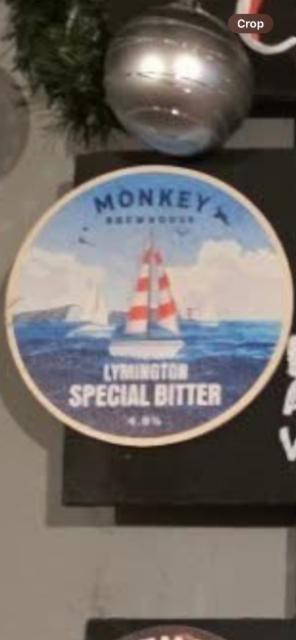 Lymington Special Bitter 4.8%, Monkey Brewhouse, United Kingdom