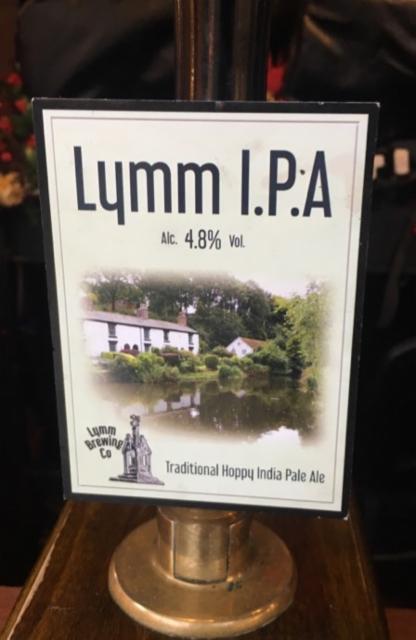 Lymm IPA 4.8%, Lymm Brewing Company, England