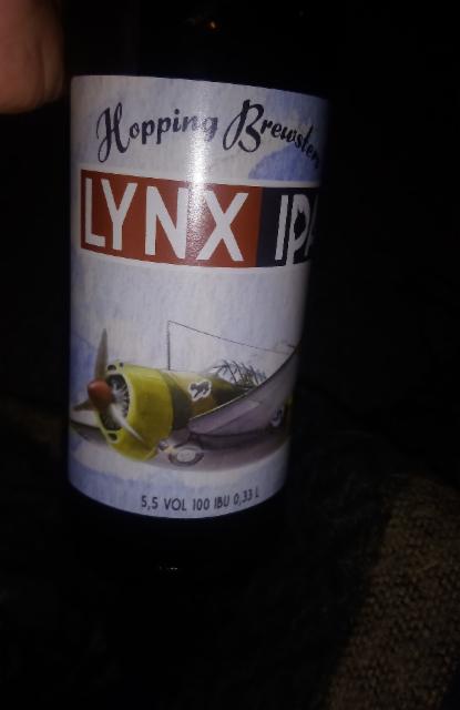 Lynx IPA 5.5%, Hopping Brewsters, Finland