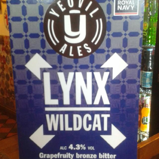 Lynx Wildcat 4.3%, Yeovil Ales, England