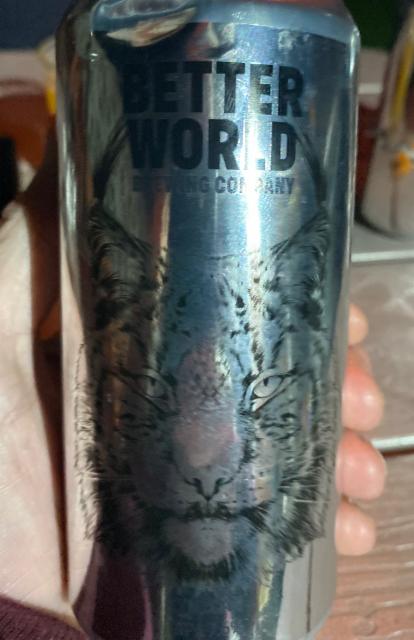 Lynxcan 7.6%, Better World Brewing, England