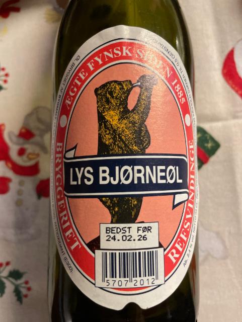 Lys bjørneøl, Refsvindinge Bryggeri