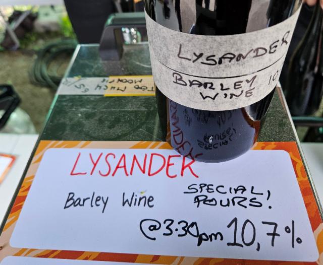 Lysander 10.7%, Cult Of Oak, England