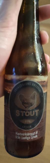 lysvik stout 6.5%, Fryksdalens Bryggeri, Sweden