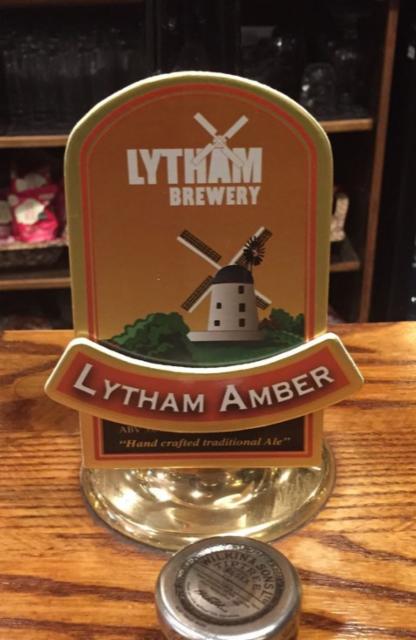 Lytham Amber 3.6%, Lytham Brewery, England