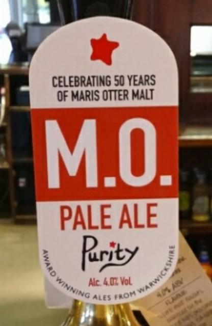 M.O. 4.0%, Purity Brewing Co, England