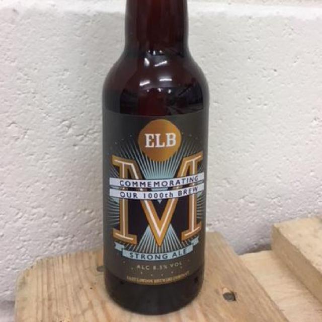 M 8.5%, East London Brewing Company, England