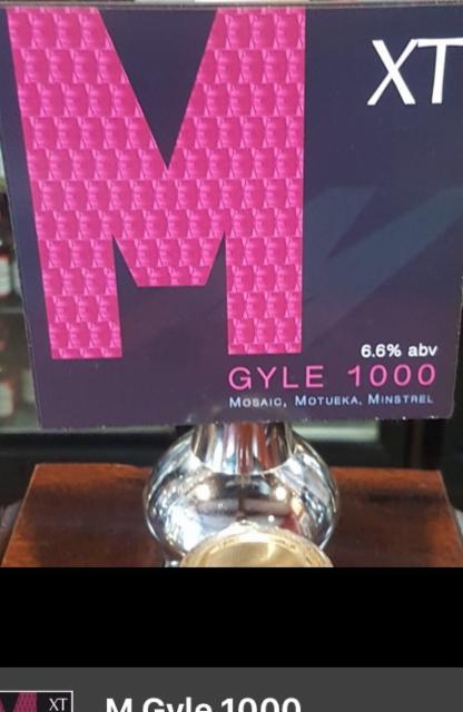 M Gyle 1000 6.6%, XT Brewing, England