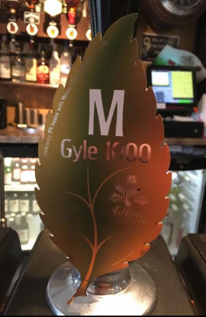M Gyle 1000 7.4%, Ashover Brewery, England