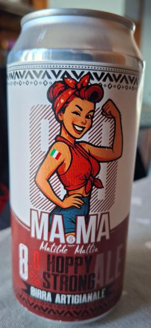 ma.ma hoppy strong ale 8.0%, Birra Flea, Italy