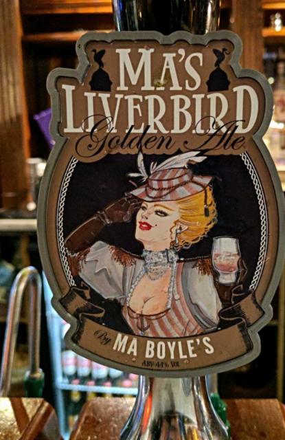 Ma Boyle's Ma's Liver Bird 4.4%, George Wright Brewing Company, England