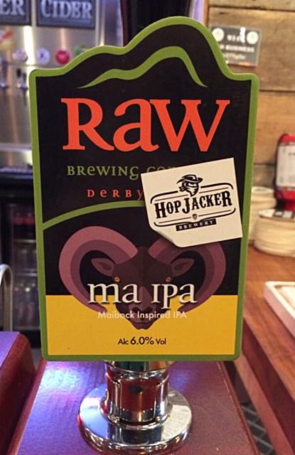 MA IPA 6.0%, Raw Brewing Company, England