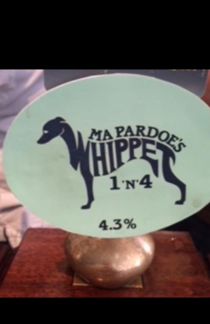 Ma Pardoe's Whippet 1'N'4 4.3%, Olde Swan Brewery, England