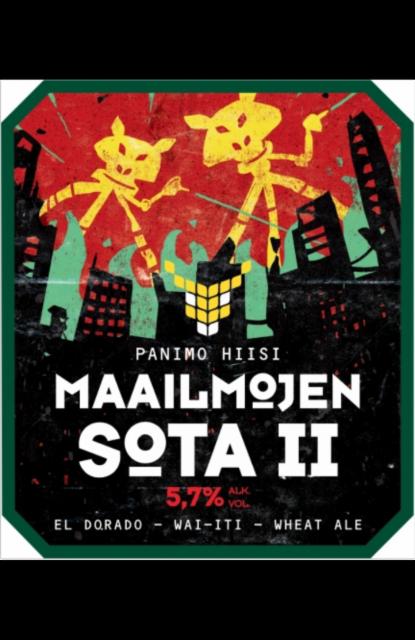 Maailmojen Sota II 5.6%, Panimo Hiisi, Finland