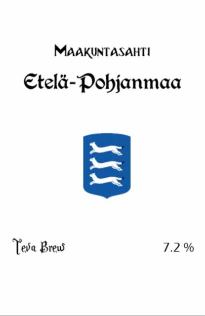 Maakuntasahti: Etelä-Pohjanmaa 7.2%, Teva Brew, Finland