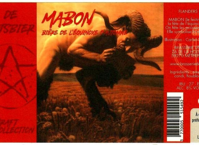 Mabon 8.0%, Brasserie De Katsbier, France