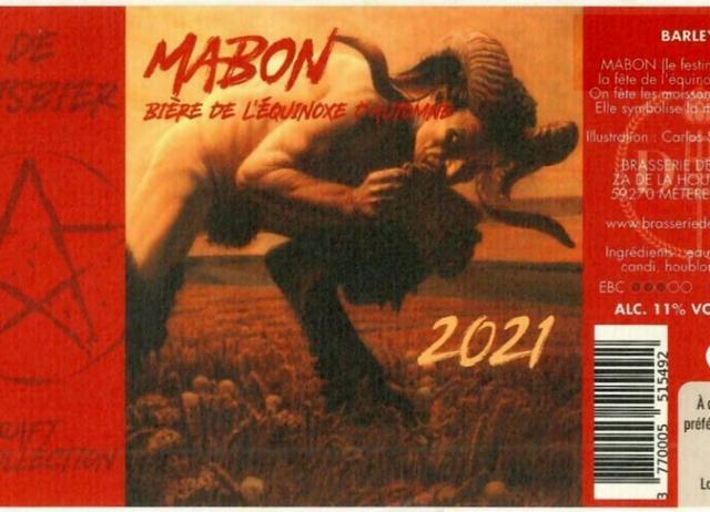Mabon 2021 11.0%, Brasserie De Katsbier, France