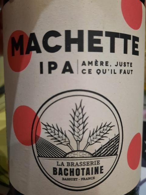 machette IPA, La brasserie bachotaine
