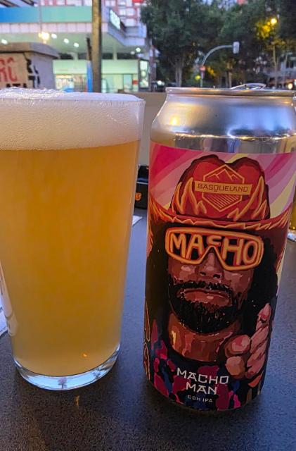 Macho Man 6.5%, Basqueland Brewing, Spain