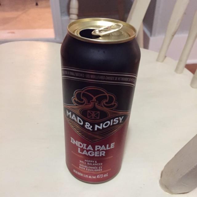 Mad and Noisy India Pale Ale 5.3%, Molson Coors, Canada