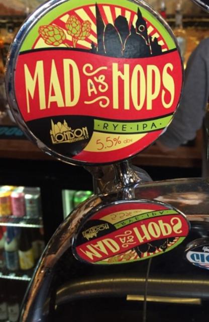Mad As Hops 5.5%, London Brewing Co., England