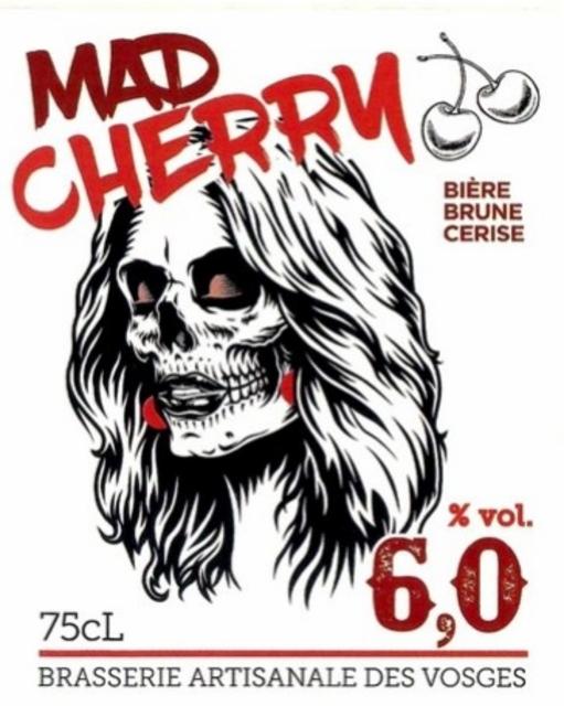 Mad Cherry 6.0%, La Madelon - Brasserie Artisanale des Vosges, France