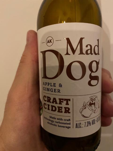 Mad dog apple & ginger 7.3%, AK Enterprice Kft, Hungary