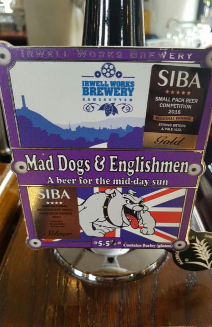 Mad Dogs & Englishmen 5.5%, Irwell Works Brewery, England