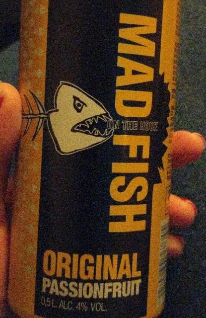 Mad Fish Orginal Passionfruit 4.0%, Berentsens Brygghus, Norway