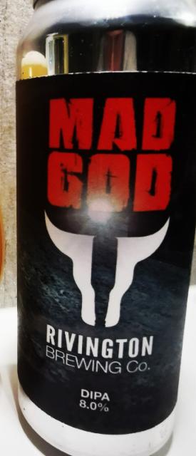 Mad God 8.0%, Rivington Brewing Co., England