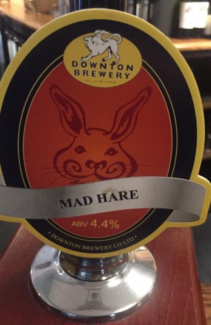 Mad Hare 4.4%, Downton Brewery, England