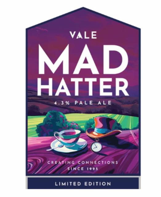 Mad Hatter 4.3%, Vale Brewery, England