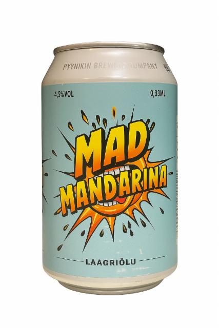 Mad Mandarina 4.5%, Pyynikin Brewing Company, Finland