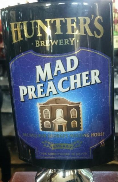 Mad Preacher 4.5%, Hunter's Brewery, England