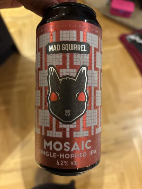 Mad Squirrel Mosaic, Boxted Farm