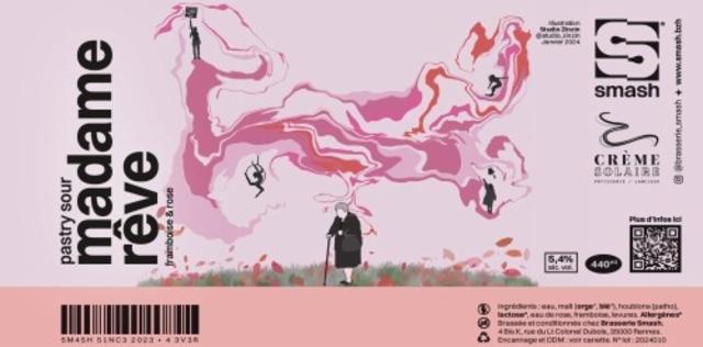 Madame Rêve 5.4%, Brasserie Smash, France